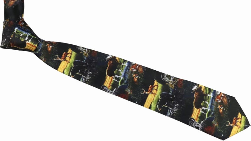 Secdtie Men's Printed Ties Designer Tie for Men Fashion Funny Neckties for Holiday Party - Image 3